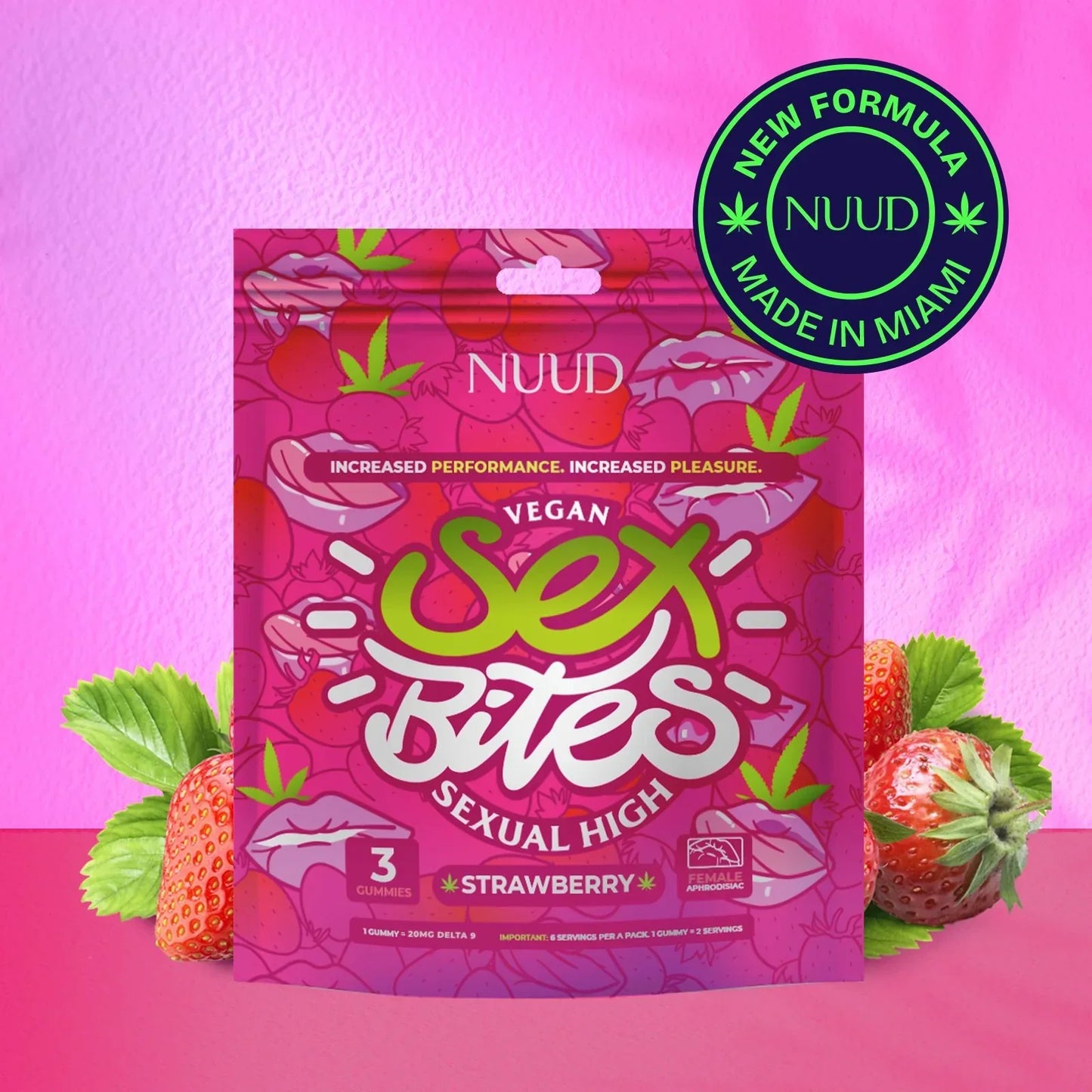 Gominolas Afrodisiacas con THC | NUUD Sex Bites