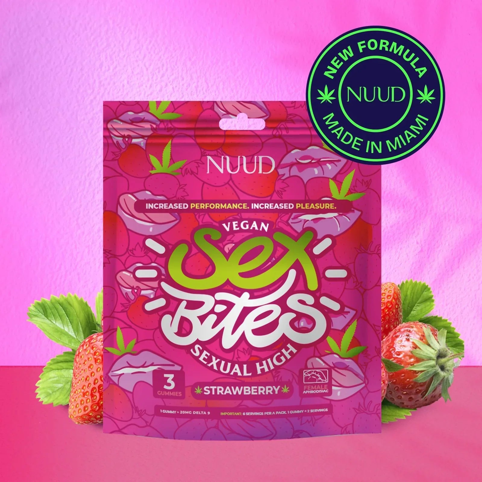 Gominolas Afrodisiacas con THC | NUUD Sex Bites