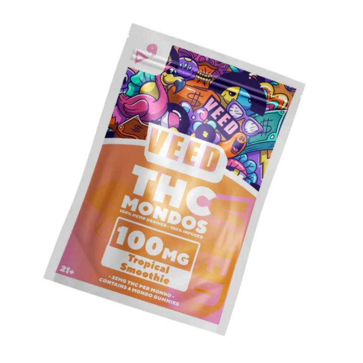 Gominolas de THC 100MG Mondo | VEED