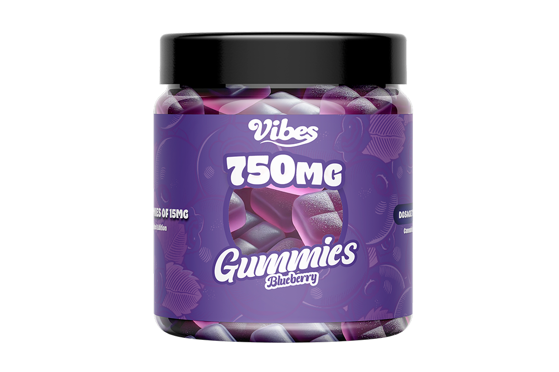 THC Gummies 750MG Maxi | Vibes
