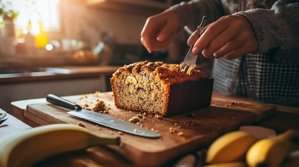 Receta de pan de plátano con CBD: un placer relajante