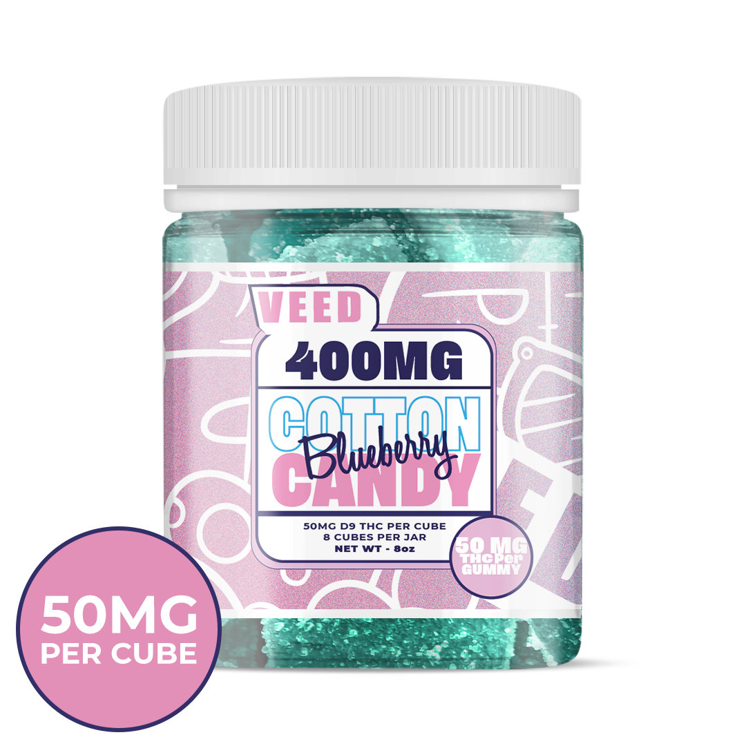 THC Super Cubes Gominolas 400 mg | VEED
