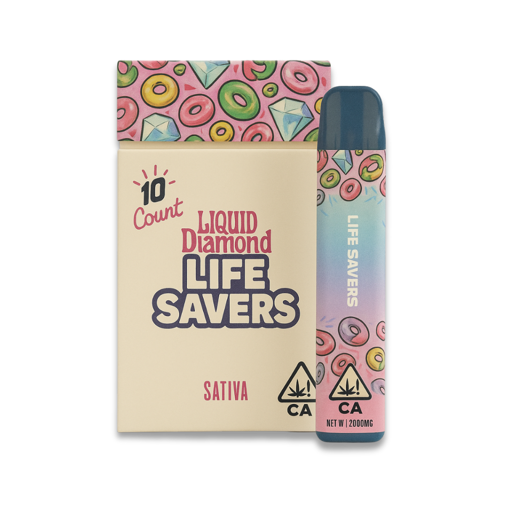 THC Vape Pen Liquid Diamond | CBD + CBC + THC