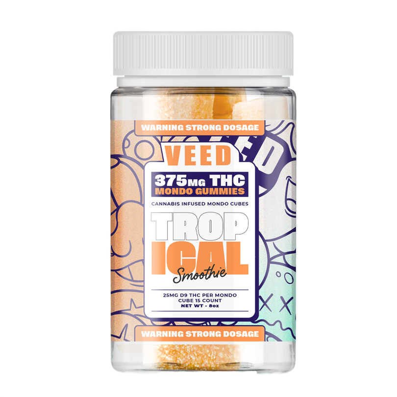 Gominolas de THC Mondo Cubes 375 mg | VEED