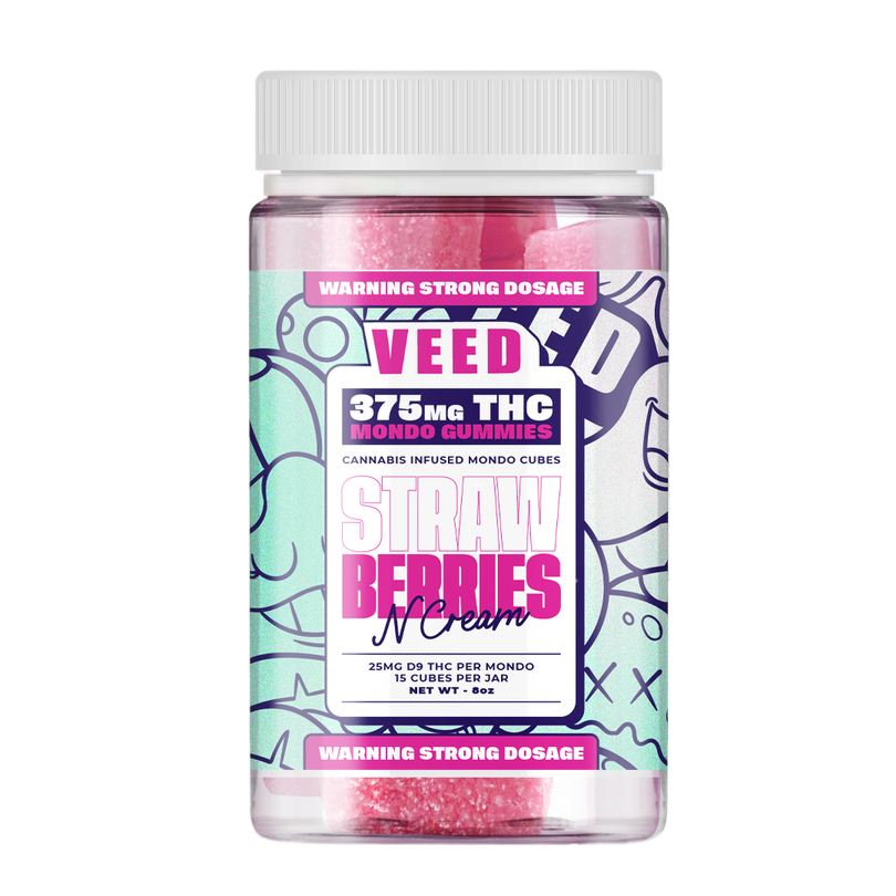 Gominolas de THC Mondo Cubes 375 mg | VEED